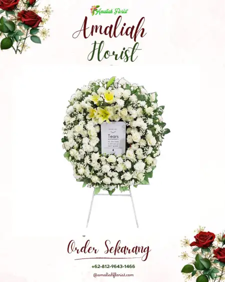 Krans Bunga Duka batang hari